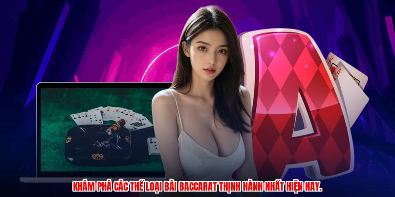 Khám phá các thể loại bài baccarat thịnh hành nhất hiện nay.