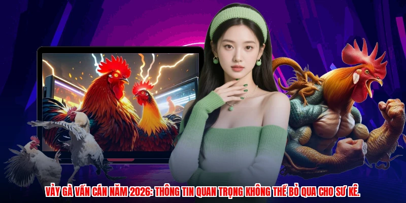Vảy gà vấn cán năm 2026: Thông tin quan trọng không thể bỏ qua cho sư kê.
